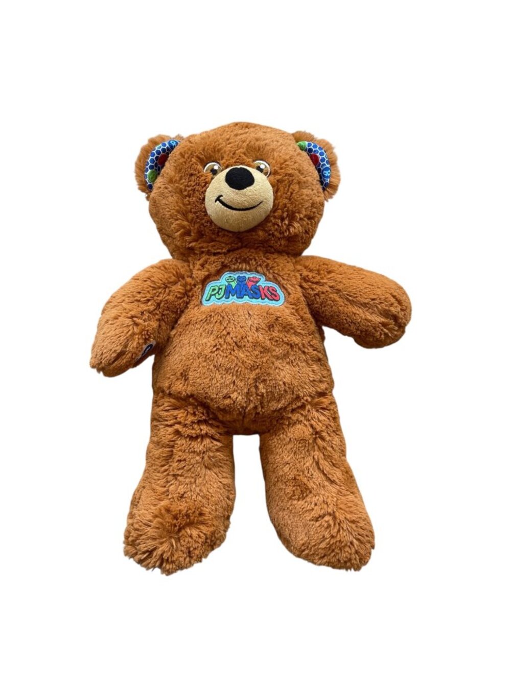 Build-A-Bear Workshop PJ Masks Brown 16" Stuffed Bear Animal Toy Cartoon